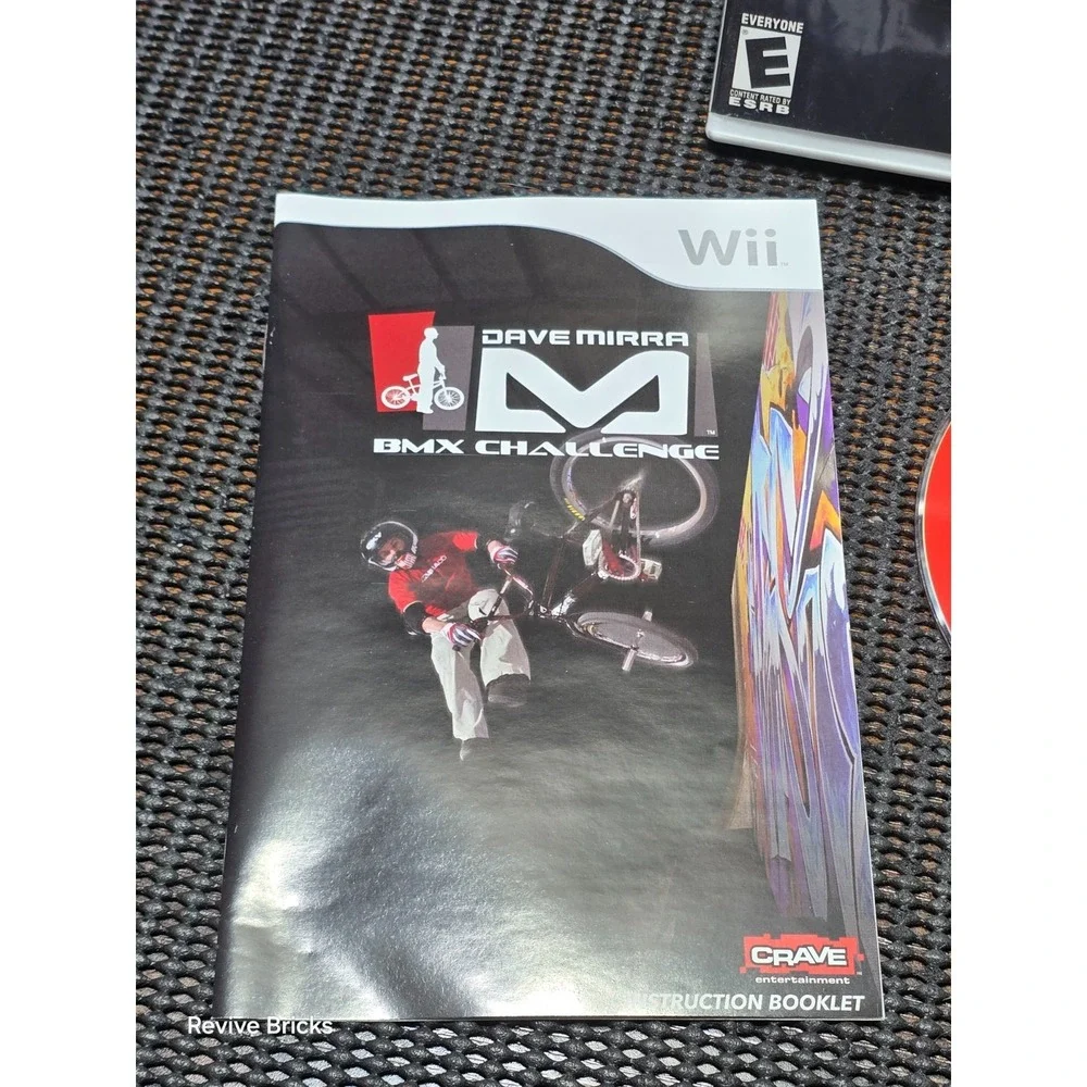 Dave Mirra BMX Challenge (Nintendo Wii, 2007) CIB Complete Tested Working Great‎